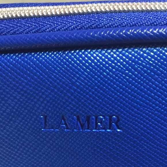 La Mer Blue Makeup Bag - Picture 2 of 9